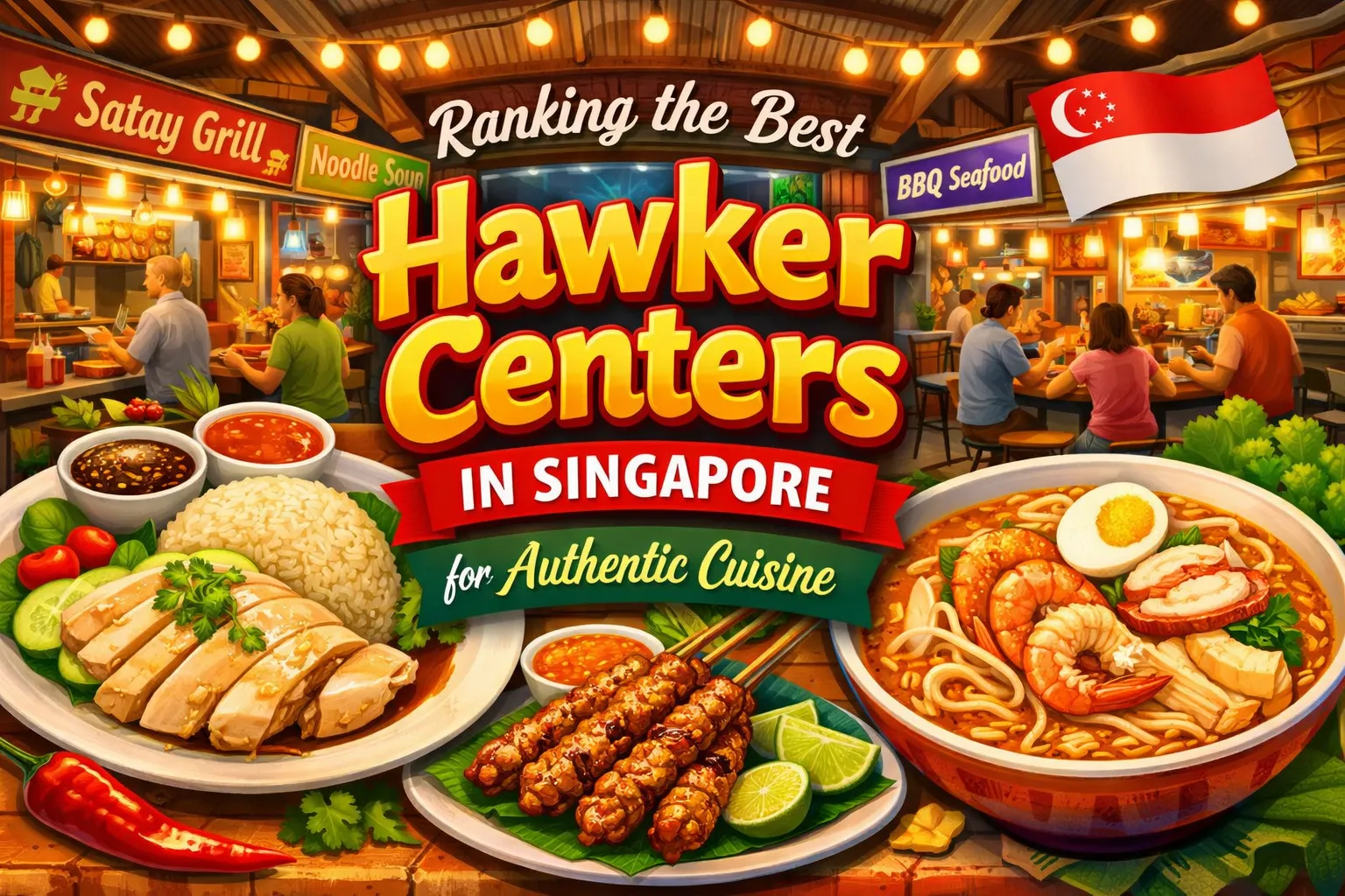 Ranking the Best Hawker Centers in Singapore for Authentic Cuisine