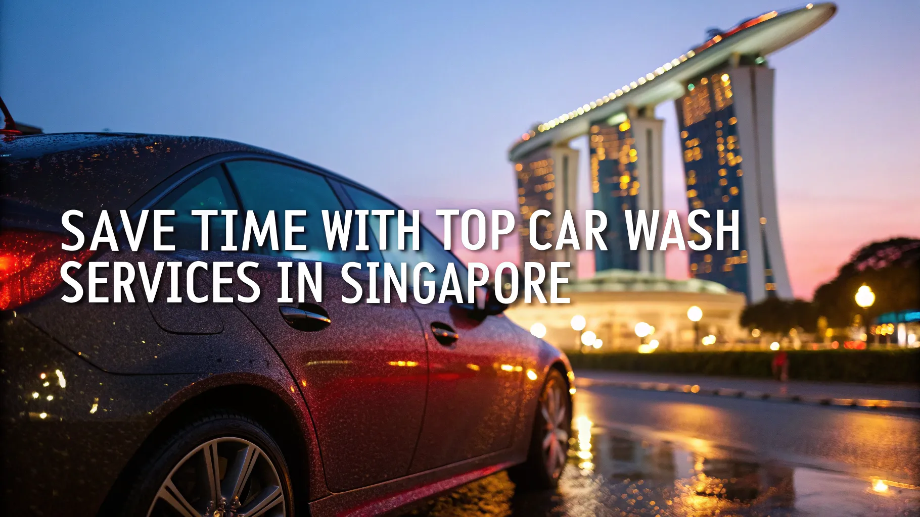 Save Time with Top Car Wash Services in Singapore