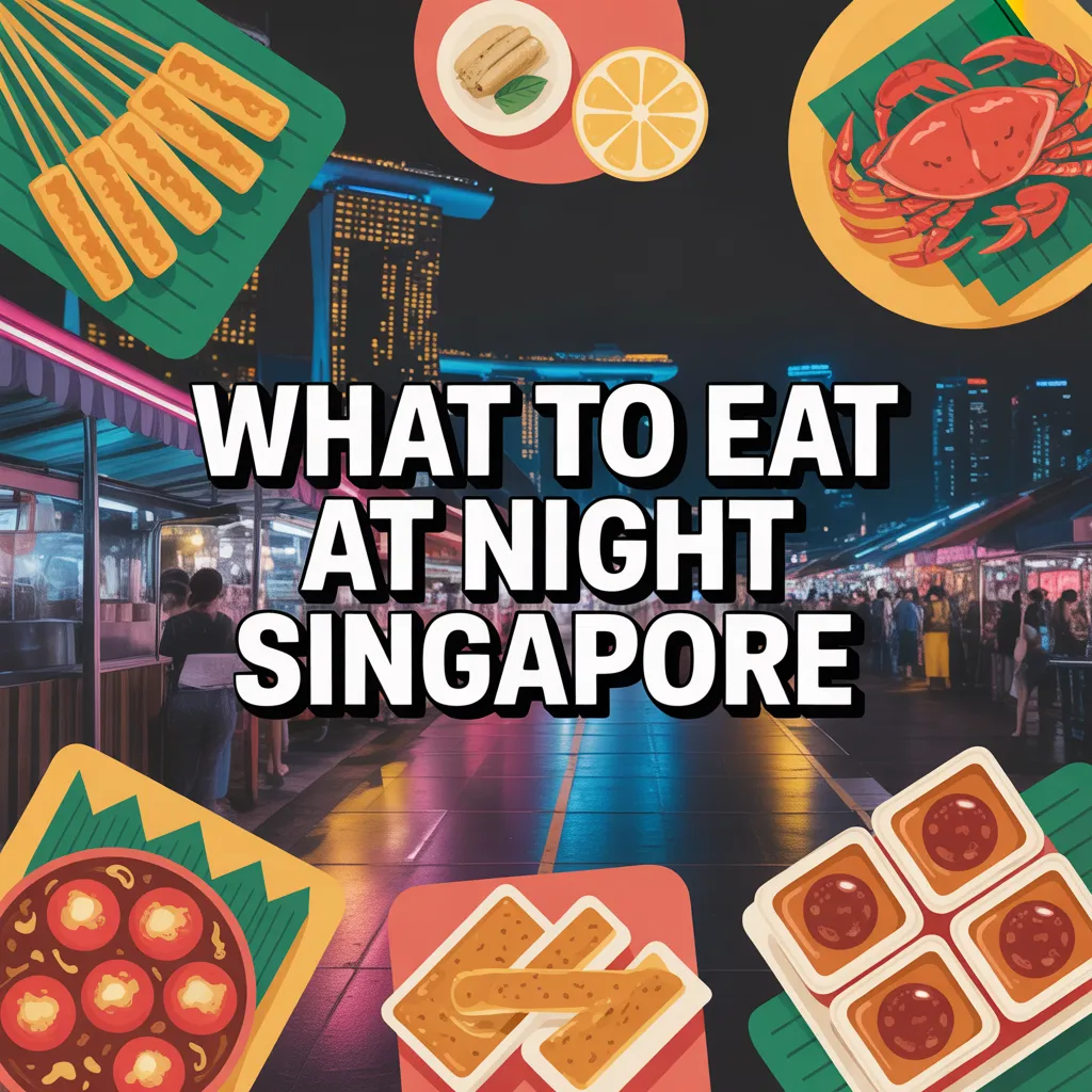 What to Eat at Night Singapore