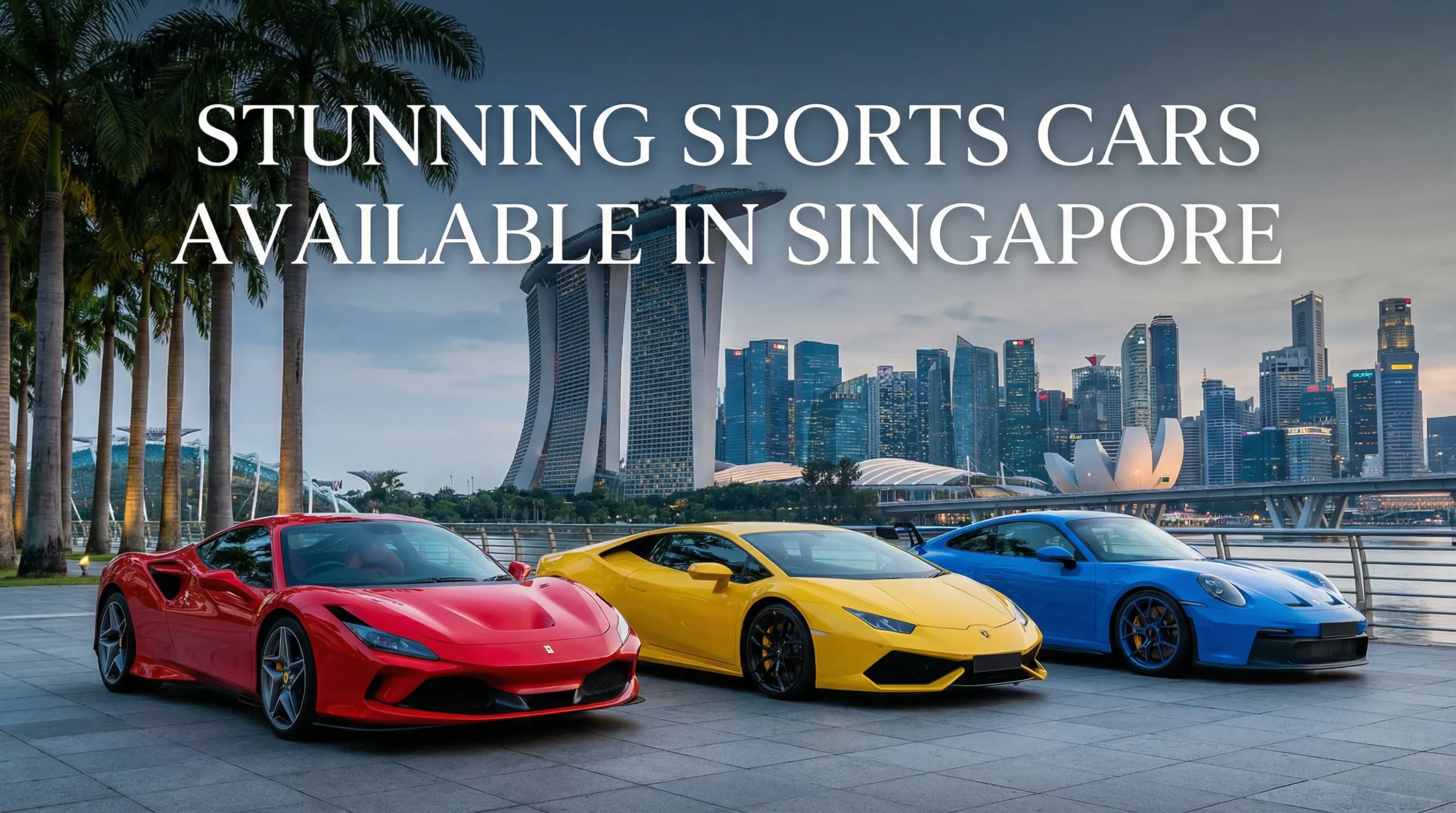 Stunning Sports Cars in Singapore