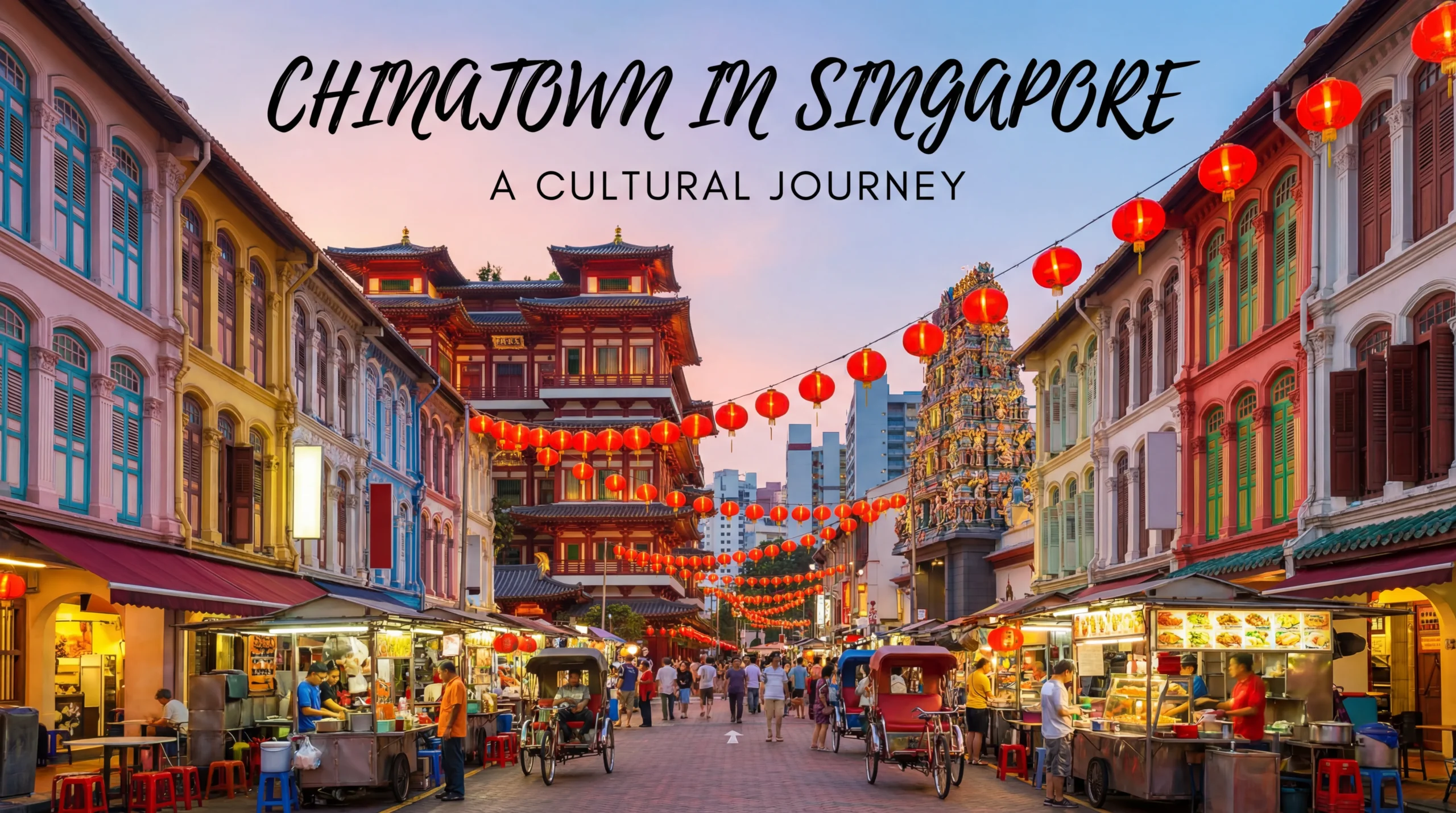 Chinatown in Singapore