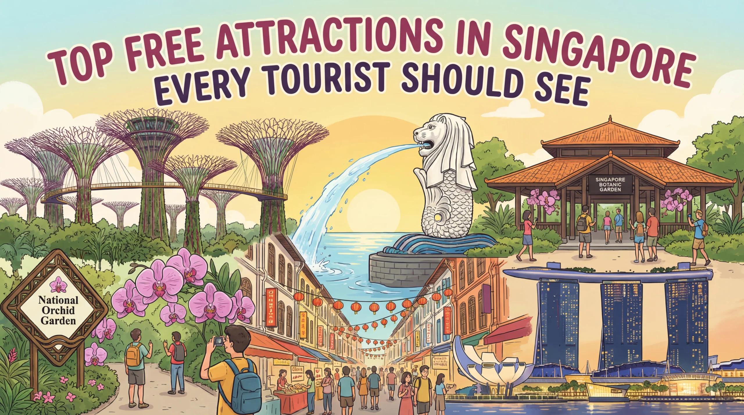 Top Free Attractions in Singapore Every Tourist Should See