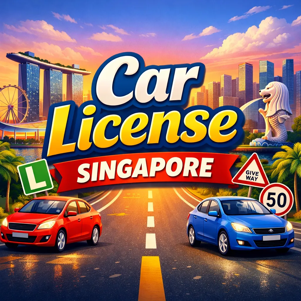 Step by step guide to getting your car license in Singapore