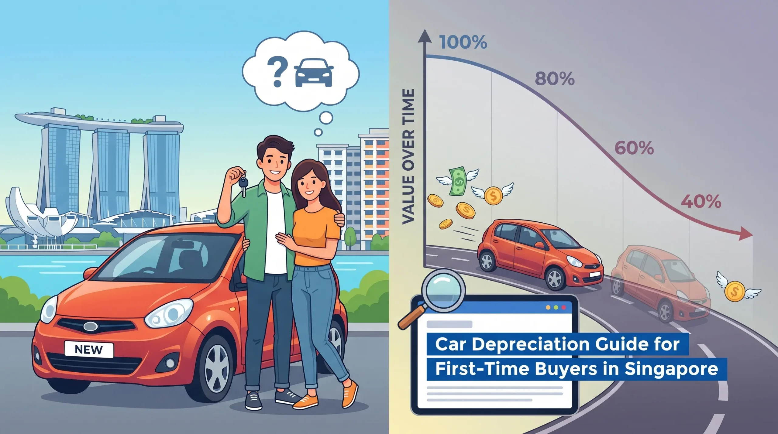 Car Depreciation Guide for First Time Buyers in Singapore