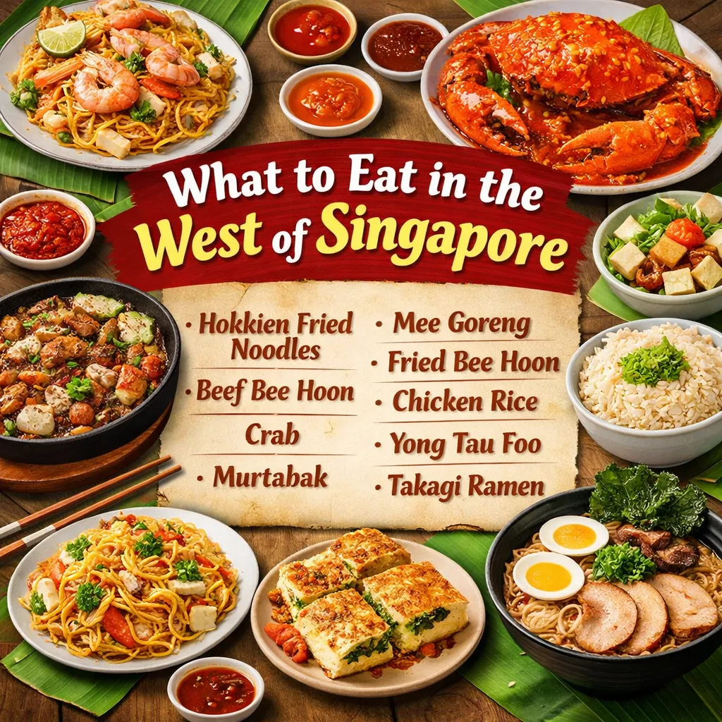 What to Eat in the West of Singapore