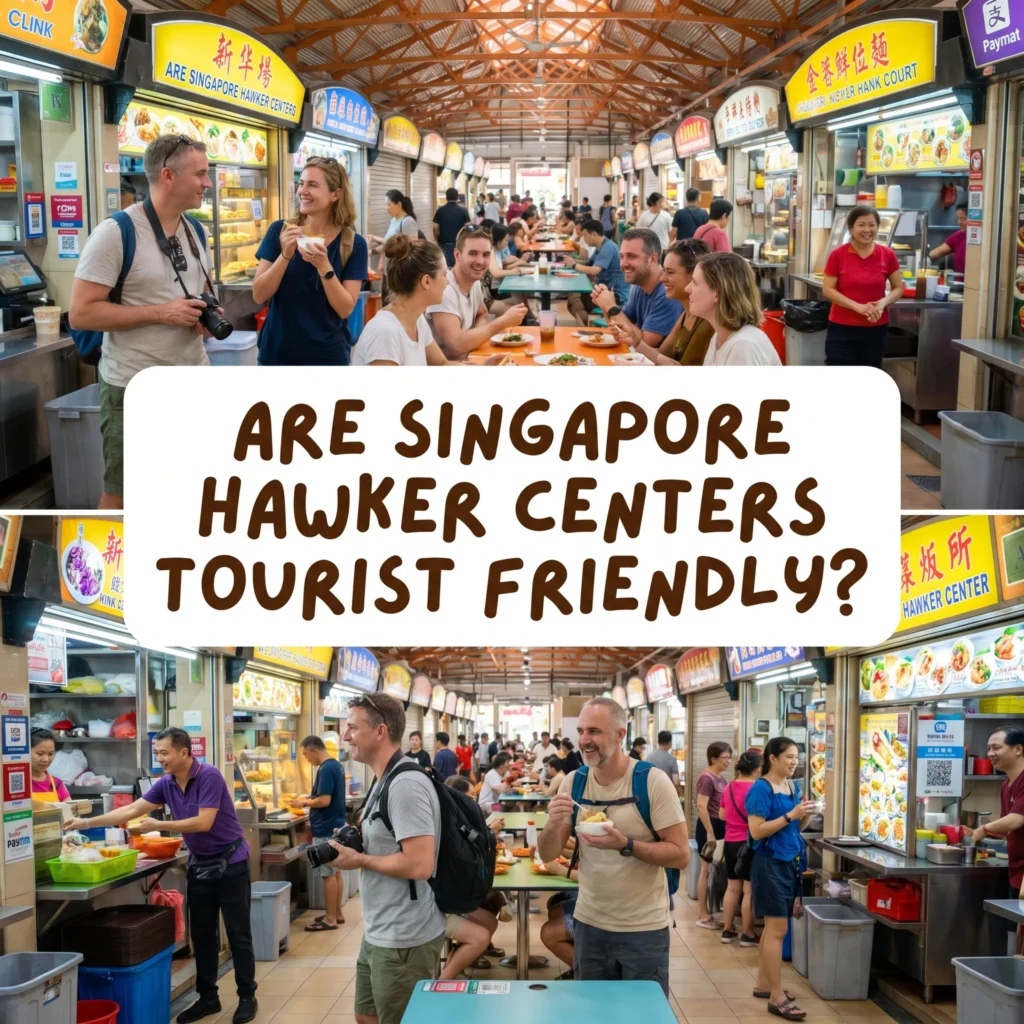 Are Singapore Hawker Centers tourist friendly