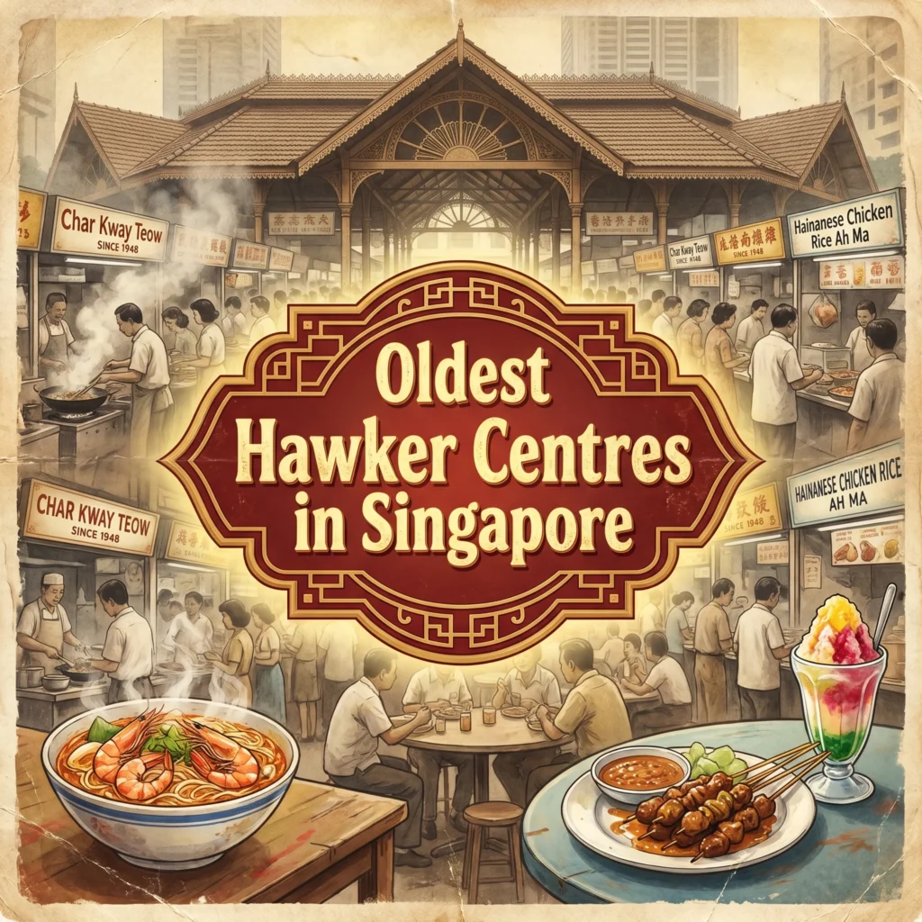 Oldest Hawker Centres in Singapore