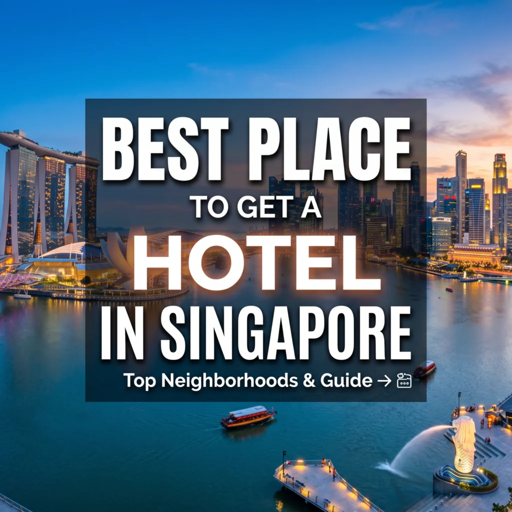 Best place to get a hotel in singapore