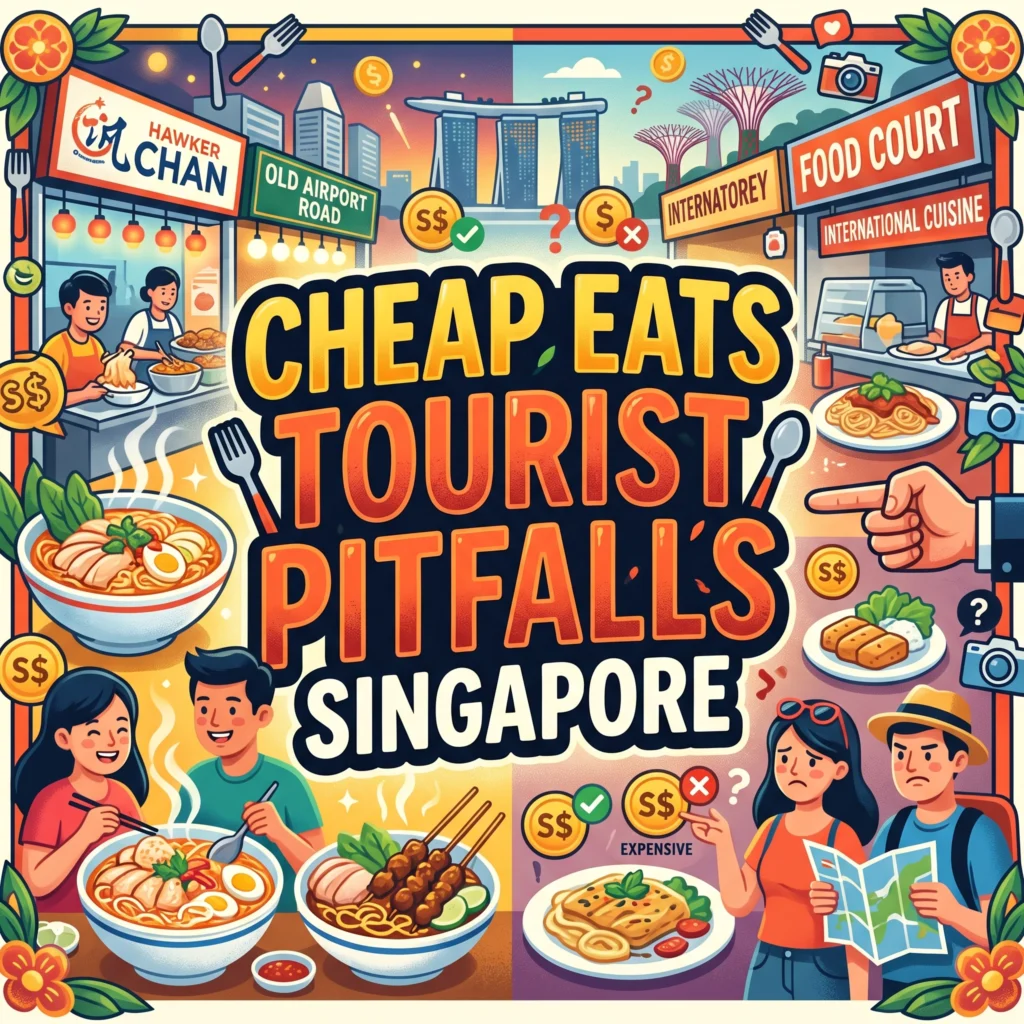 Cheap eats tourist pitfalls singapore