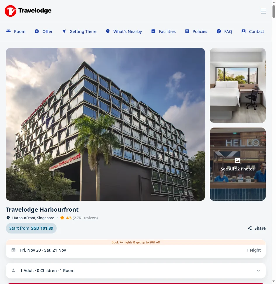 Travelodge Harbourfront