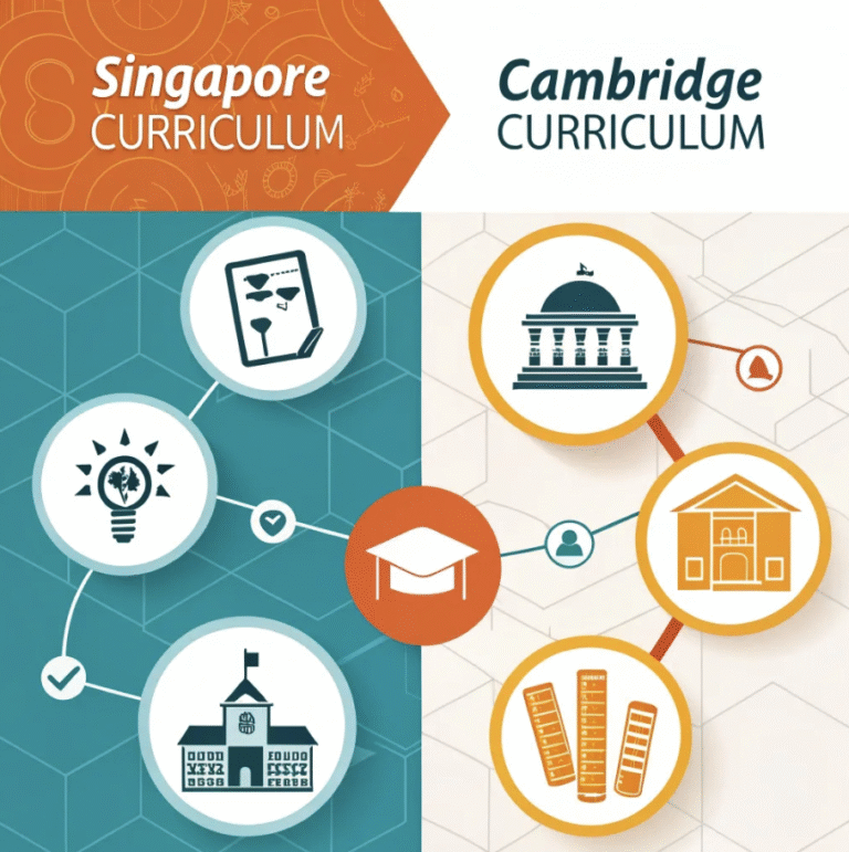 Singapore curriculum vs cambridge curriculum