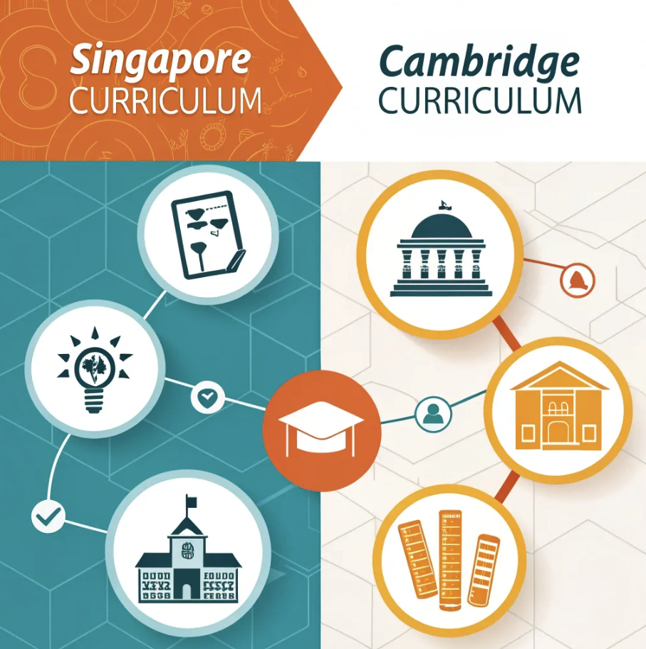 Singapore curriculum vs cambridge curriculum