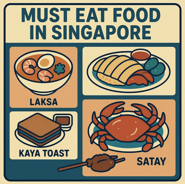 Must eat food in singapore