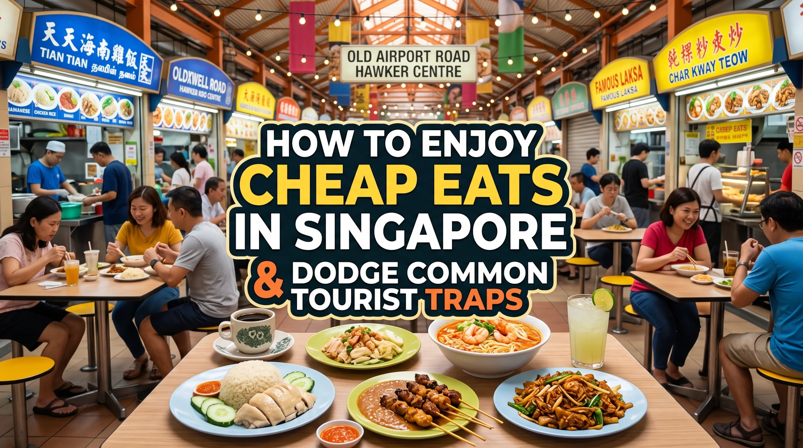 How to Enjoy Cheap Eats in Singapore and Dodge Common Tourist Traps