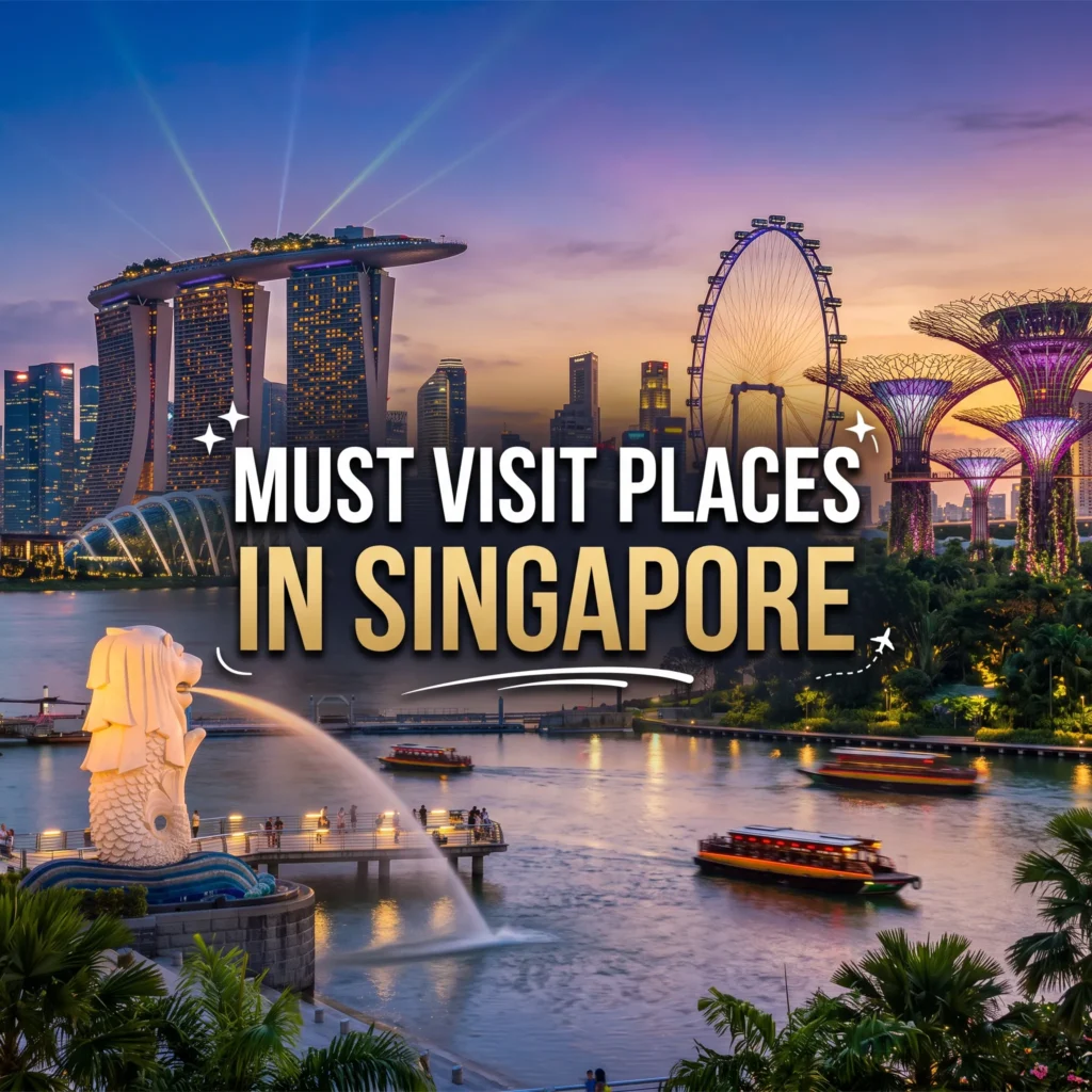 Must visit places Singapore